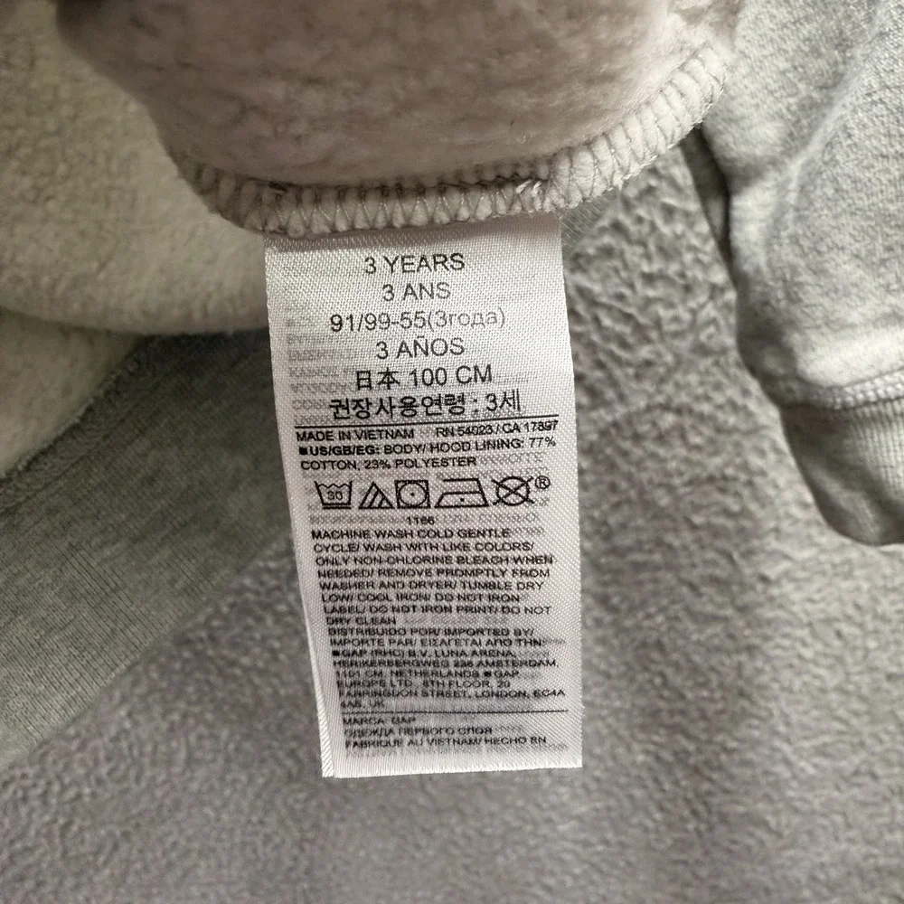 GAP hoodie toddler